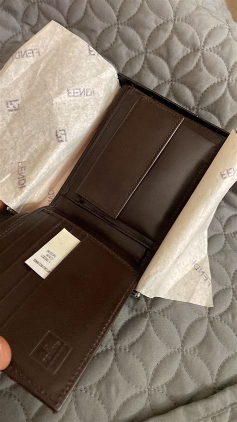 fendi vintage wallet|Fendi zucca wallet.